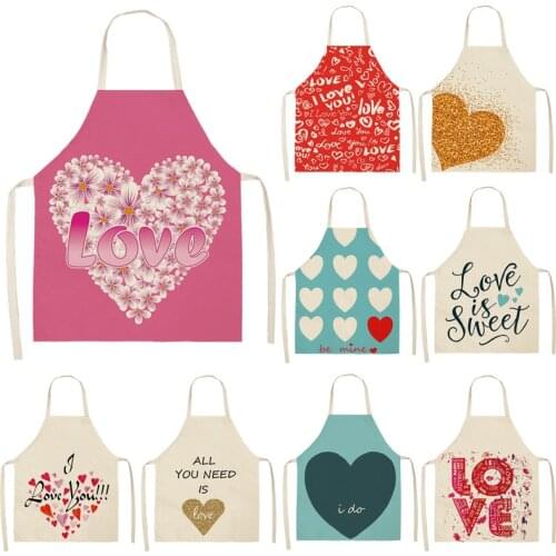 Love heart and fruit bicycle pattern For home and kitchen kids apron aprons for women Woman kitchen apron Women kitchen apron