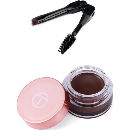 O.TWO.O Eyebrow Gel 6 Colors 3D Natural Brown Eye Brow Shade Profesional Long Lasting Brow Paint Cosmetics With Brush T1517