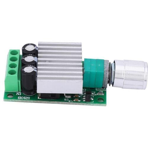 Motor Controller DC 12-30V PWM DC Motor Speed Controller Board Module 10A High Power Speed Regulator Dimming Switch