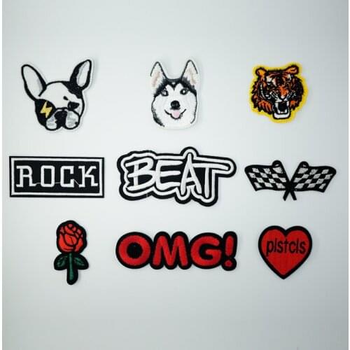 BEAT ROCK Racing Press clothes/stitch/sew/seam/cloth/textile/ornament/adornment/decoration/garnish of overcoat/pants/backpack