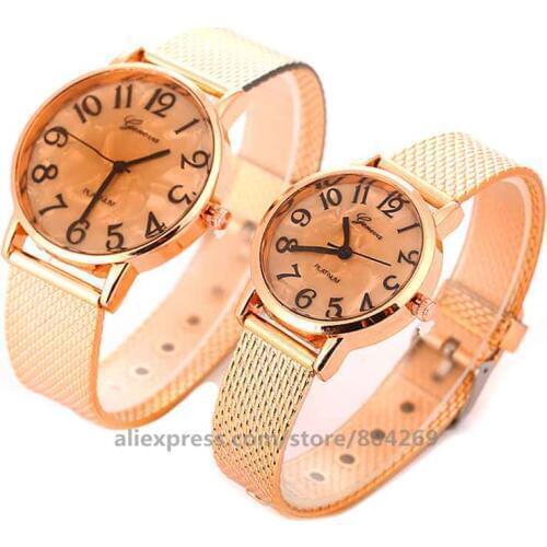 Wholesale Fashion Cool Men PVC Quartz Watch Big Number Women Plastic Watches Lady Dress Wrist Watch 919782