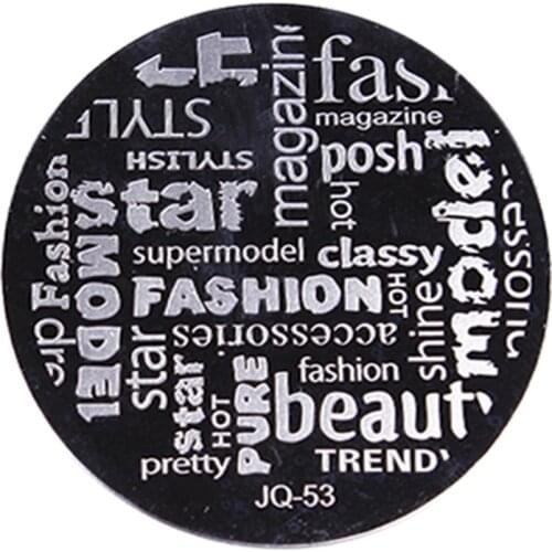 Star Nail Stamping Plates Musical Note Template Plate Mold Bird Water Drops Nail Art Image Stamp Templates Manicure Tools