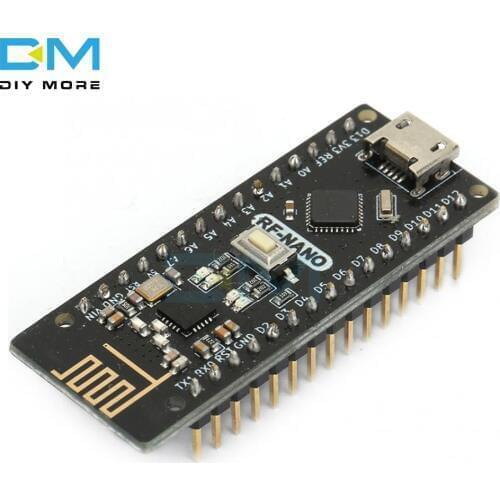 Nano V3.0 CH340 RF-Nano Micro USB Board ATmega328P QFN32 5V 16M Integrate NRF24l01+2.4G Wireless For Arduino