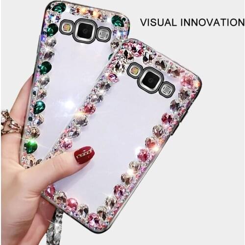 Phone Case Transparent Diamond Drop-proof Shell Suitable For Samsung Galaxy A8 2016 Mobile