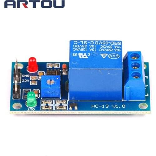 5V Relay Module Normally Closed Vibration Sensor