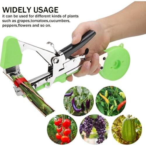 Garden Tools Plant Tying Tapetool Branch Hand Tying Machine Vegetables Fruit Flower Handle Tapetool Tapener Stem Strapping tape