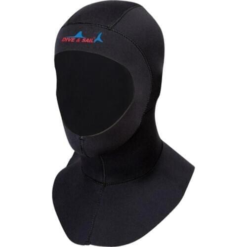 Scuba Diving 3mm Warm Neoprene Hat Hood Divers Cap Wetsuit Wet Suit Hat