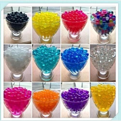 500Gram Water Aqua Soil Crystals Bio Gel Ball Beads Wedding Vase Filler Centrepiece