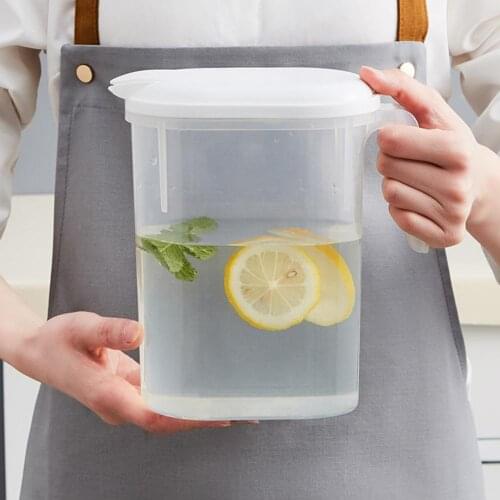 1800ML Convenient Water Jug Heat-resistant PP Multi-use Tea Kettle Leak Proof Beverage Pot for Home
