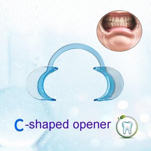 10 pcs Dental Mouth Opener C Shape Gag Dentistry Materials Cheek Retractor Mouth Spreader Lip Oral Clean Opener Dentist Tools