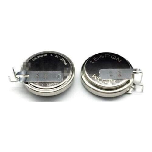 2PCS CR2050HR CR2050 2050 3V manganese dioxide battery Li-ion button battery with leg feet