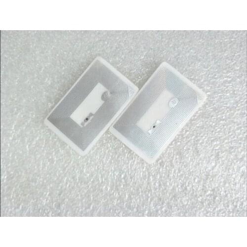 100pcs nfc flexible label rectangle label 40x25mm ntag216 sticker label ntag216 paper tags ntag216 nfc electronic tags