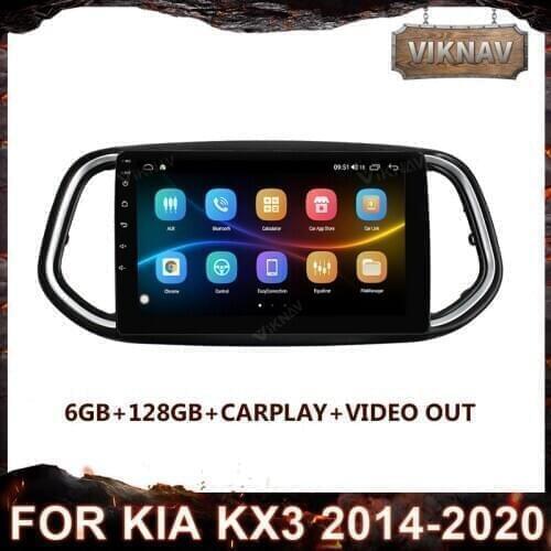 10 Inch car radio for KIA KX3 2014-2020 android 10.0 car DVD Multimedia player GPS navigation Stereo Receiver 2 din HD Screen