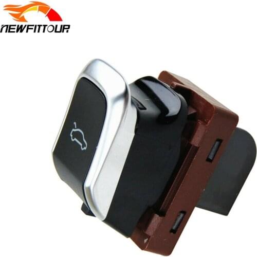Car Chrome Trunk Lid Control Switch Push Button For Audi A4/S4 A5/S5 Q5 A4 ALLROAD for RS4 for RS4 Auto Parts 8KD 959 831 A