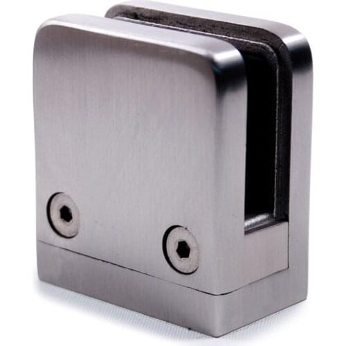 Freeshipping SUS 304# Square Glass Clamp For Flat Surface