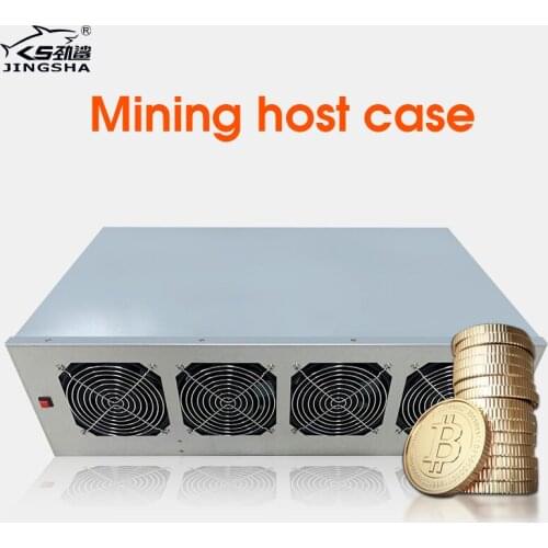 PC Server Case USB Miner Rack ETH ETC Monero XMR Mining Rig 8 GPU Frame For BTC-T37 and BTC-D37 Motherboard 8 Card Chassis