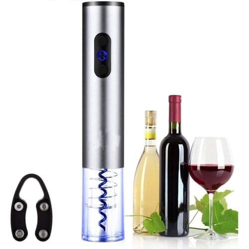 Electric Red Wine Bottle Opener Automatic Corkscrew Opener with Foil Cutter Kitchen Accessories Bottle Opener (no battery)