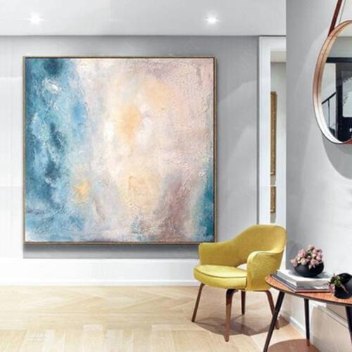 Horse Head Art Oil Painting Paint On Canvas Modern Wall Pictures For Living Room Cartoon Children Room Unframed painting