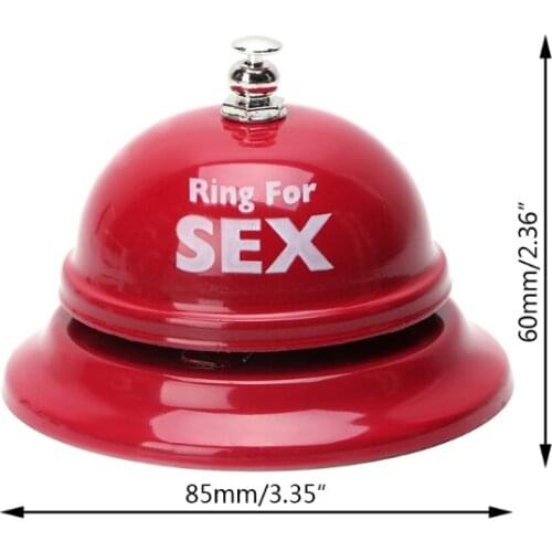 Ring For Sex Bell Toy Game Novelty Gift Bachelorette Bachelor Party for Lover