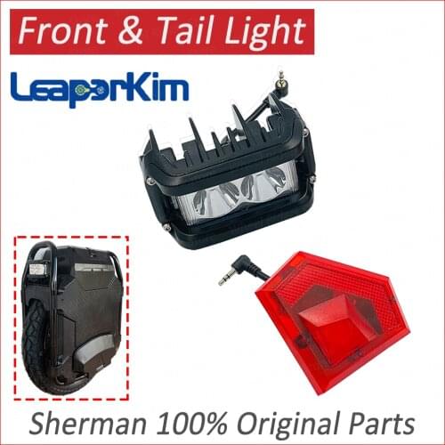 Leaperkim Veteran Sherman Unicycle Front Light Head Light Tail Light Rear Original EUC Monowheel Spare Parts