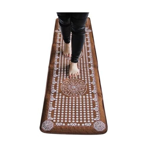 Dk9 Natural rain flower stone pebble, sole massage cushion foot massager massage foot mat, stone road, finger pressing pla