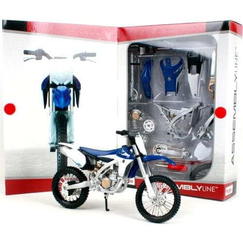 Maisto Simulation 1:12 YAMAHA YZ450F Assembly DIY MOTORCYCLE BIKE Model Boys Gifts Toy Original Box Free Shipping Collection