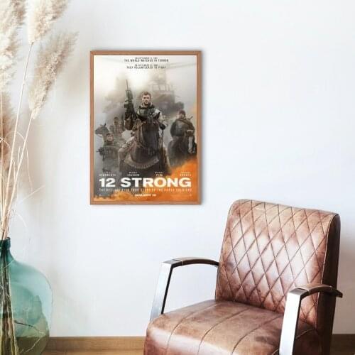 12 Strong Movie Poster Canvas Print Wall Painting Home Decoration ( No Frame )