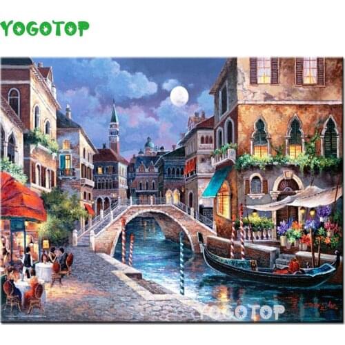 3d Diamond painting Venice landscape 5D diamond embroidery sale diamond mosaic Romantic picture rhinestone decor home Art,YY5385