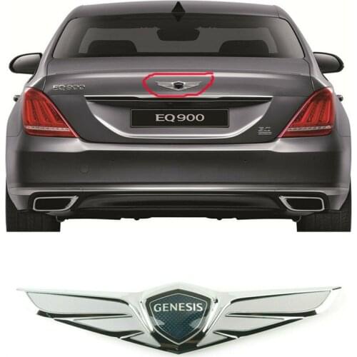 86330D2200 Genesis OEM Trunk Wing Emblems for Hyundai Genesis G90 EQ900 2017