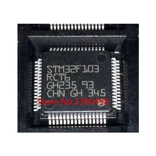 Free Shipping 100pc/lot STM32F103RCT6 STM32F103 QFP64 IC