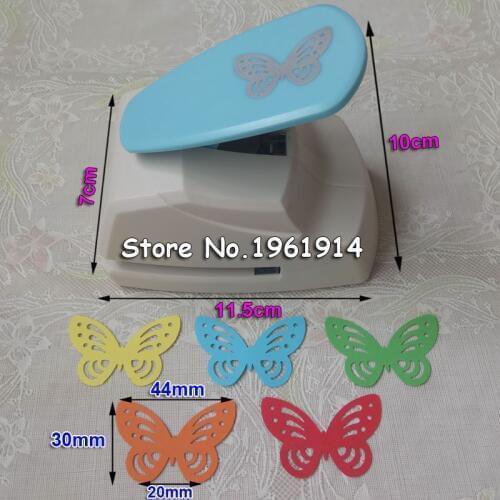 Free shipping 4.4cm butterfly 3D shape board puncher paper punch for greeting card handmade ,Scrapbook Handmade puncher