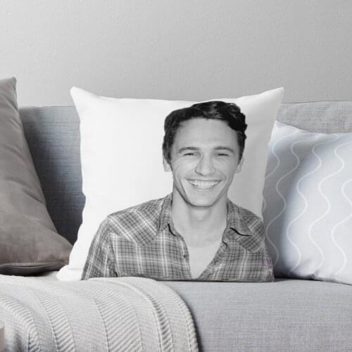 James Franco Throw Pillow Cushion Cover Polyester throw pillows case on sofa home living room car seat decor 45x45cm