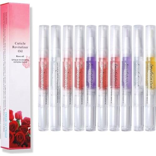 Nail Art Fruit Flavour Healthy Moisturizing Shiny Exfoliate Treatment Manicure Soften Nutrition Oil Nail Art Care Makeup Product