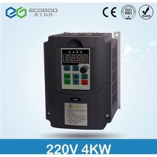 Boost frequency converter Single-phase 220V to Three-phase 380V variable frequency inverter 4KW/5.5KW for motor