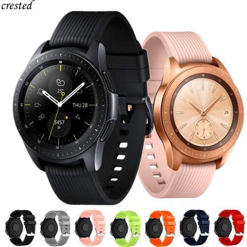 20mm watch strap for Galaxy watch 3 41mm/42mm/active 2 44MM 40MM/gear 2/Sport Silicone Bracelet Huawei GT-2-2e-Pro 42 mm band