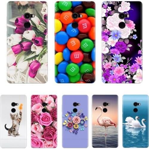 Silicone Phone Case For Xiaomi Mi Mix 2 Case Mi Mix 2S Back Cover For Xiaomi Mi Mix 2 5.99" Fundas phone shell Coque etui bumper