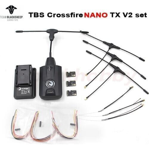 BLACKSHEEP TBS CROSSFIRE NANO TX Starter Set MICRO TX V2 CRSF PPM Protocol 915Mhz Long Range Transmitter For FPV Racing Drones