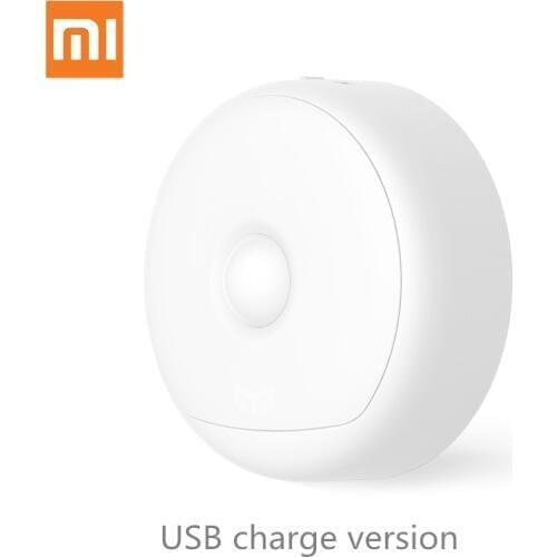 Xiaomi Mijia Yeelight LED Night Light Infrared Magnetic with Hooks Remote Body Motion Sensor for Xiaomi Smart Home USB Charge