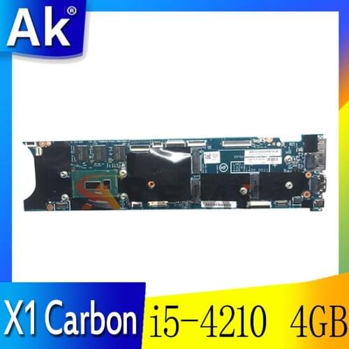 Thinkpad is suitable for X1 Carbon 2nd Gen i5-4210 4GB notebook motherboard. FRU 00UP991 00HN919 00HN915 00UP992 00HN920 00HN916