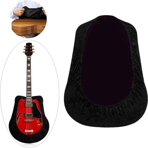Universal Stretchy Guitar Dust Cover Protector Sleeve Classical Velvet