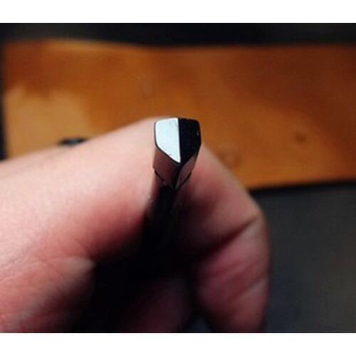 Hard steel CNC made edge line made leather craft stamping carving