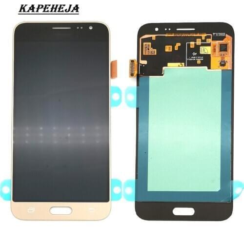 New Super AMOLED LCD Display For Samsung Galaxy J3 2016 J320 J320A J320F J320M LCD Display Touch Screen Digitizer Assembly