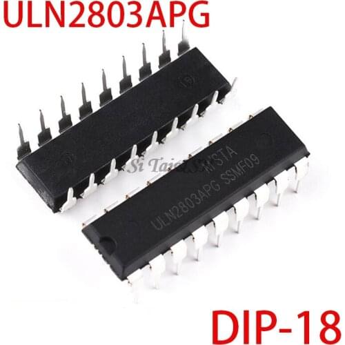10pcs ULN2803APG ULN2803 ULN2803A ULN2803AP DIP-18 ULN2803AN Darlington Transistors new original