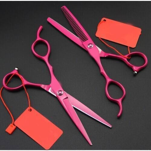 6inch left hand Scissor hair Grooming Shear Clipper Professional Hairdressing Tool scissors Groomer Accessory