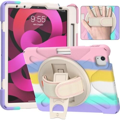 Rainbow Kids Case Cover for iPad 8th/7th 2019 Case Heavy Duty Rugged Shockproof Drop Protection Cover for ipad 10.2"inch 2020
