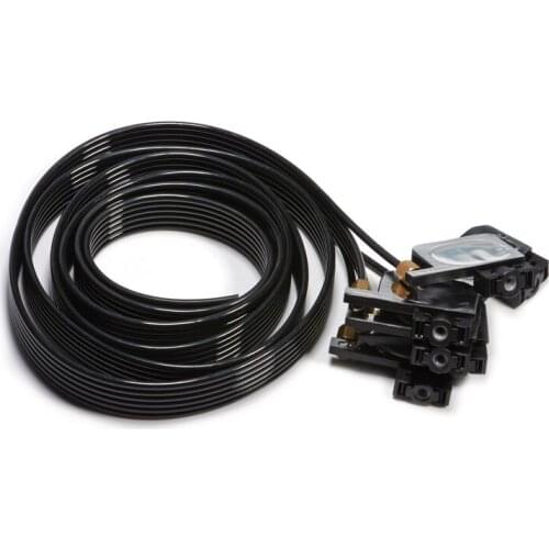 6 color Ink Damper UV dumper with 1.5meter Pipeline For Epson R330 R290 T50 L800 1390 UV printer with pipeline for ink filtering