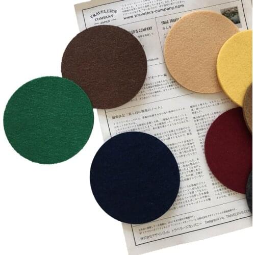 Felt Fixing Pads 15Pcs Felt Protection Mats Coaster Mug Antifriction Pads Coffee Tea Hot Drink Separation Pad Household Tools