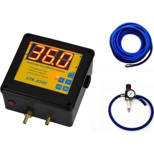 Automatic Tire Inflator Gauge for Portable Inflator Pump