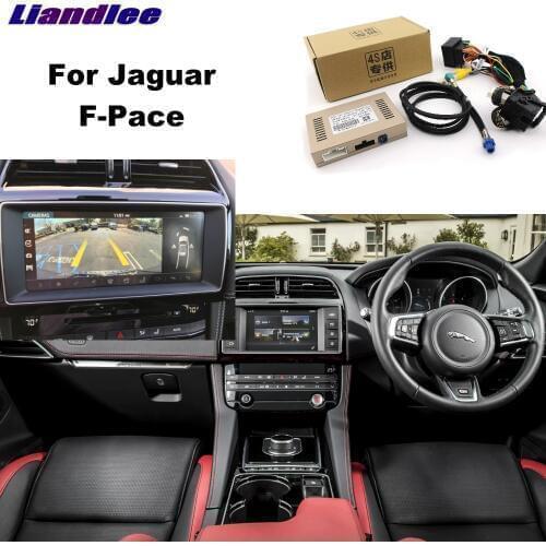 Liandlee Parking Camera Interface Reverse Back Up Park Camera Kits For Jaguar F PACE Original Display Upgraded