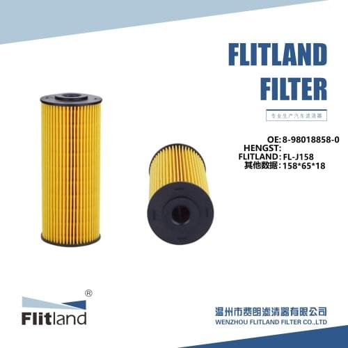 OIL FILTER OE# 8-98018858-0 Engine 4JJ1-T FL-J158
